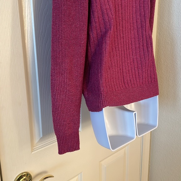 Pink Puff Sleeve Knit Sweater - Picture 12 of 16